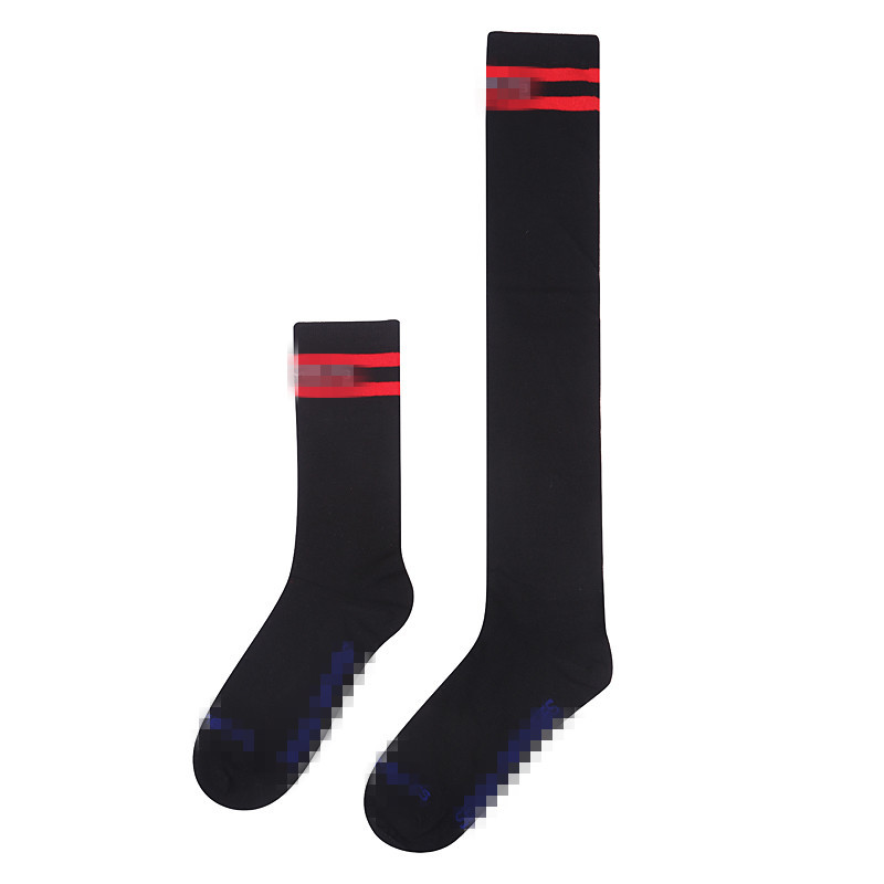 Cotton Striped Knee Stockings In The Yang Mi Casual Cotton Socks